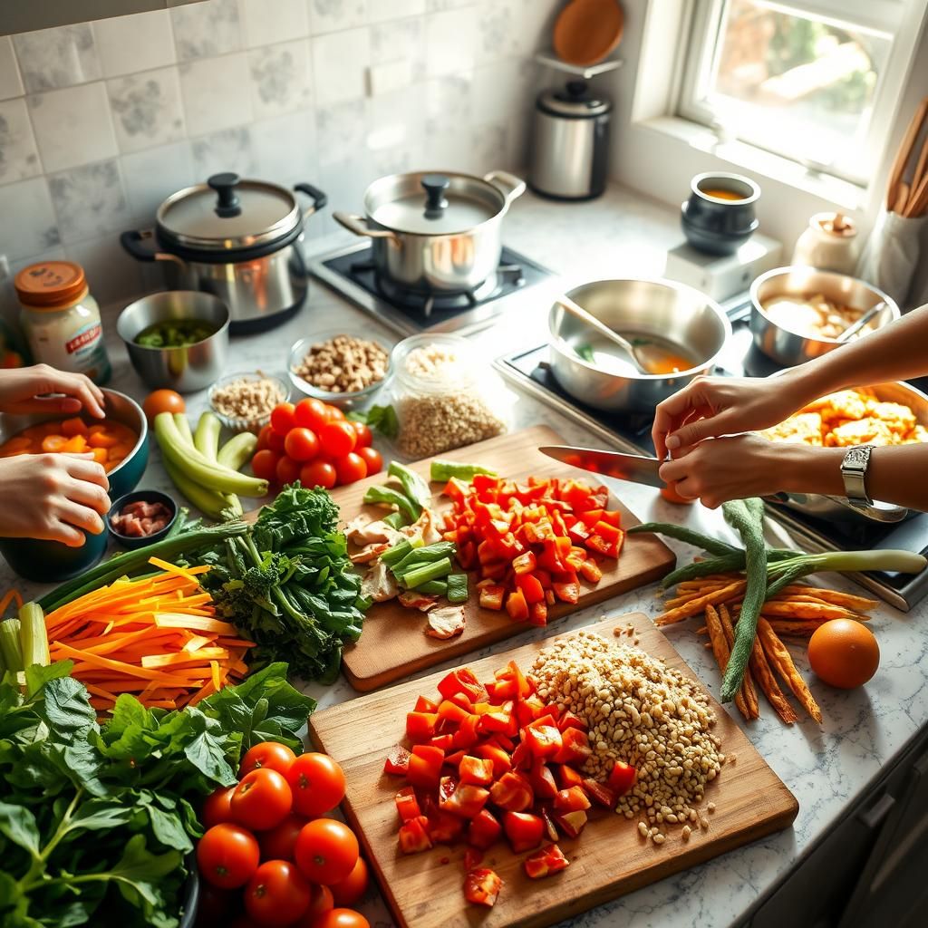 Meal Preparation Essentials - Cooking process photo