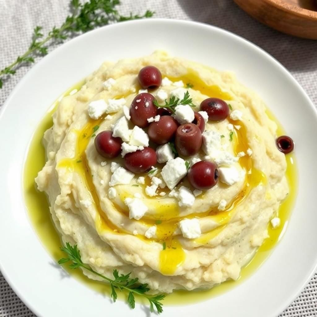 Mediterranean Cauliflower Mash