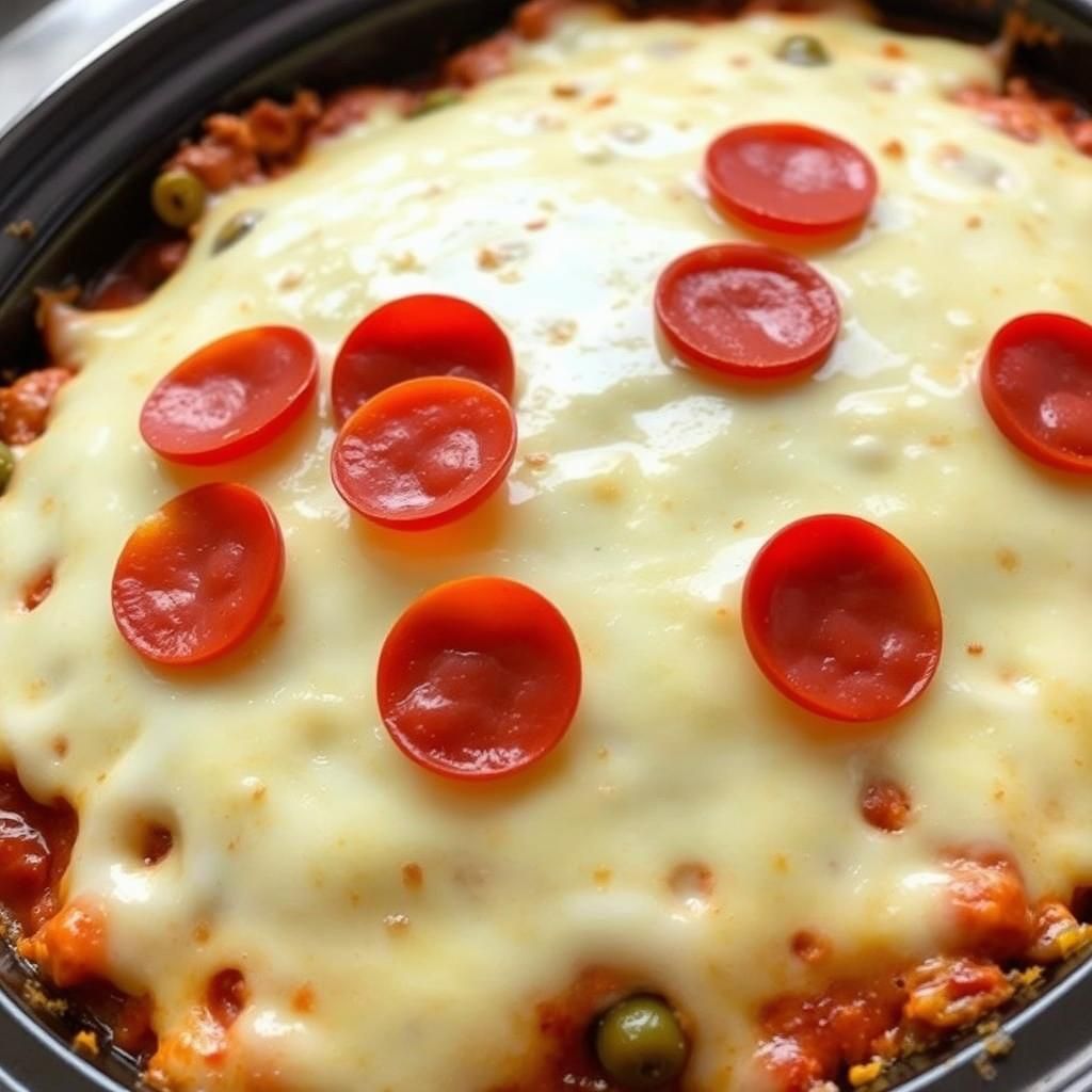 Melted Cheese and Toppings