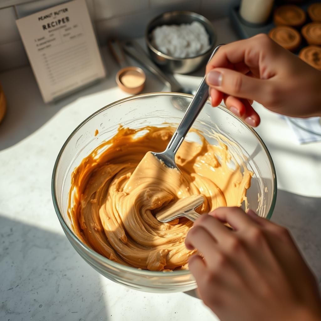 Mixing the Cookie Dough