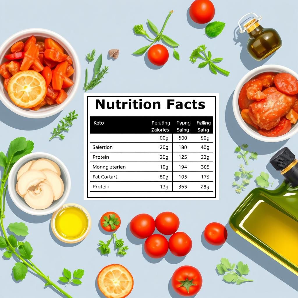 Nutritional Information and Ingredients