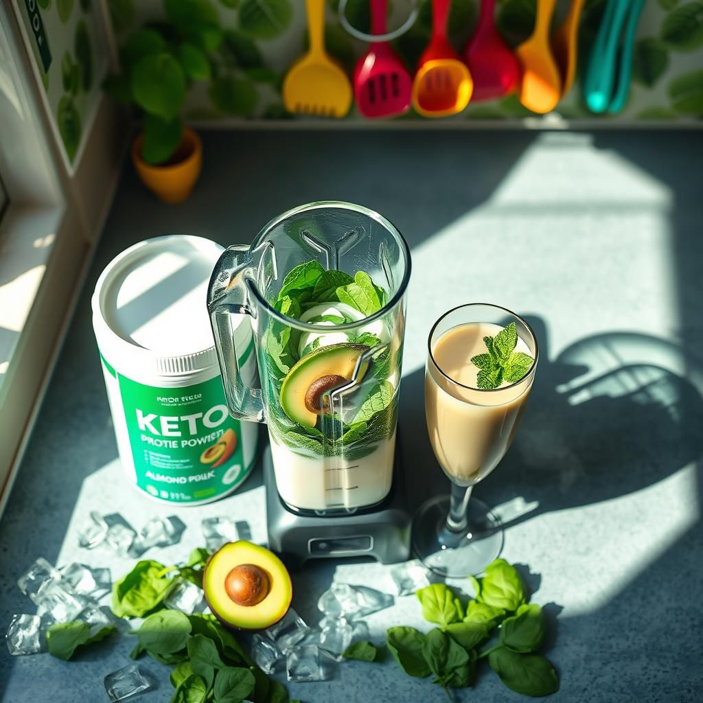 Nutritious Keto Smoothie Blend