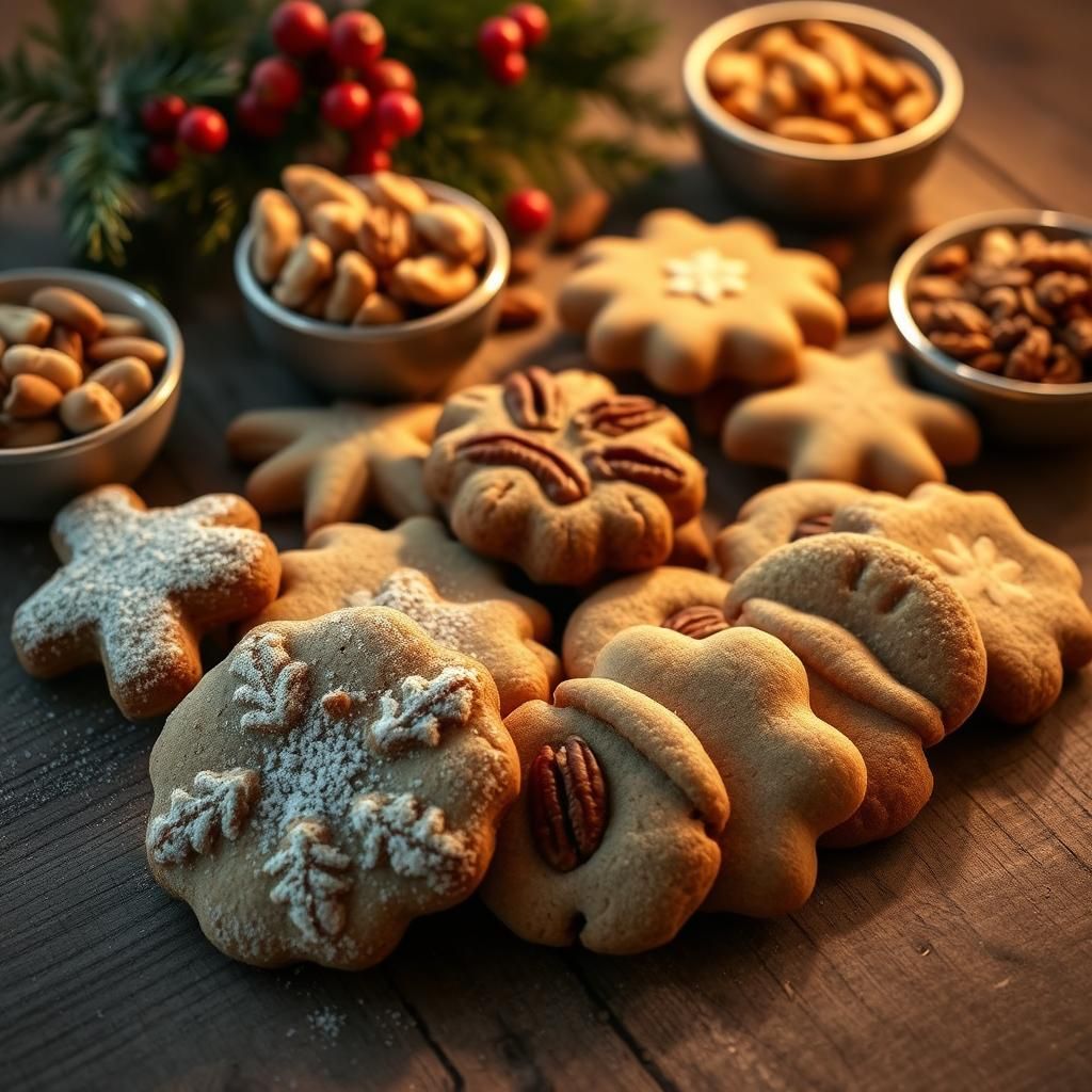 Nutty Christmas Cookies