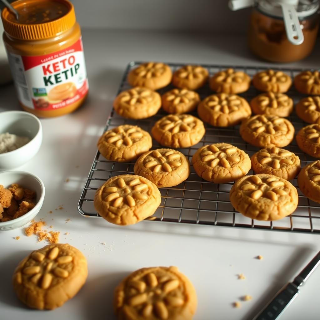 One-Bowl Keto Peanut Butter Cookies