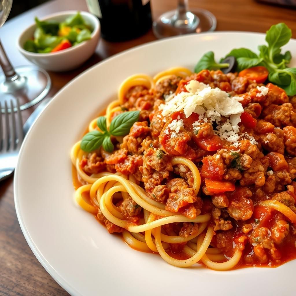 Pasta with a Twist Final Dish