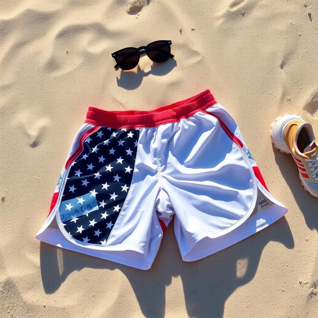 Patriotic Workout Shorts
