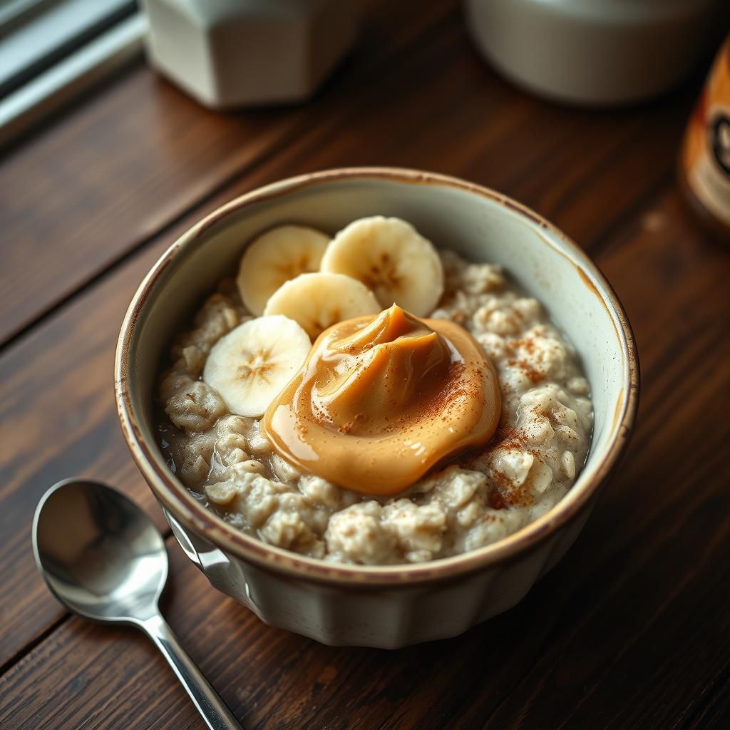 Peanut Butter Banana Oatmeal