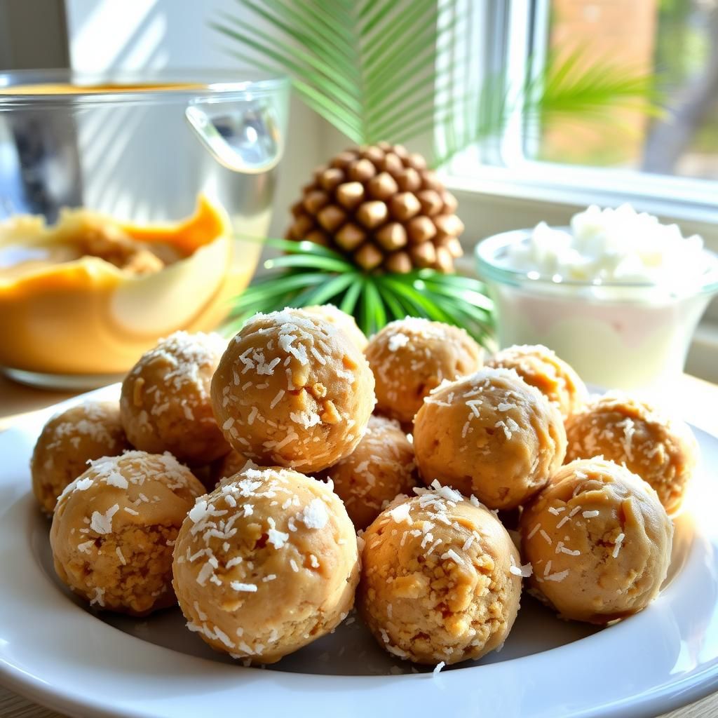 Peanut Butter Coconut Energy Balls