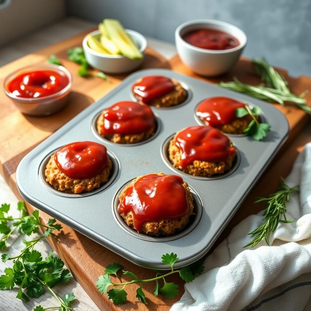Perfectly Baked Keto Meatloaf Minis