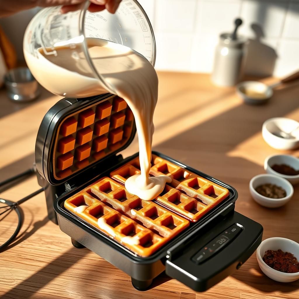 Pouring Batter