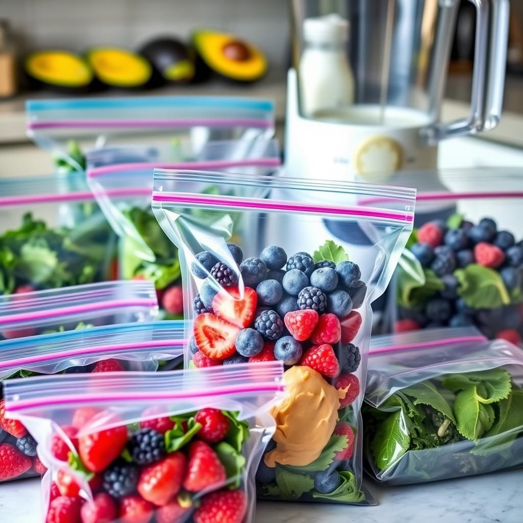 Pre-Portioned Keto Smoothie Packs
