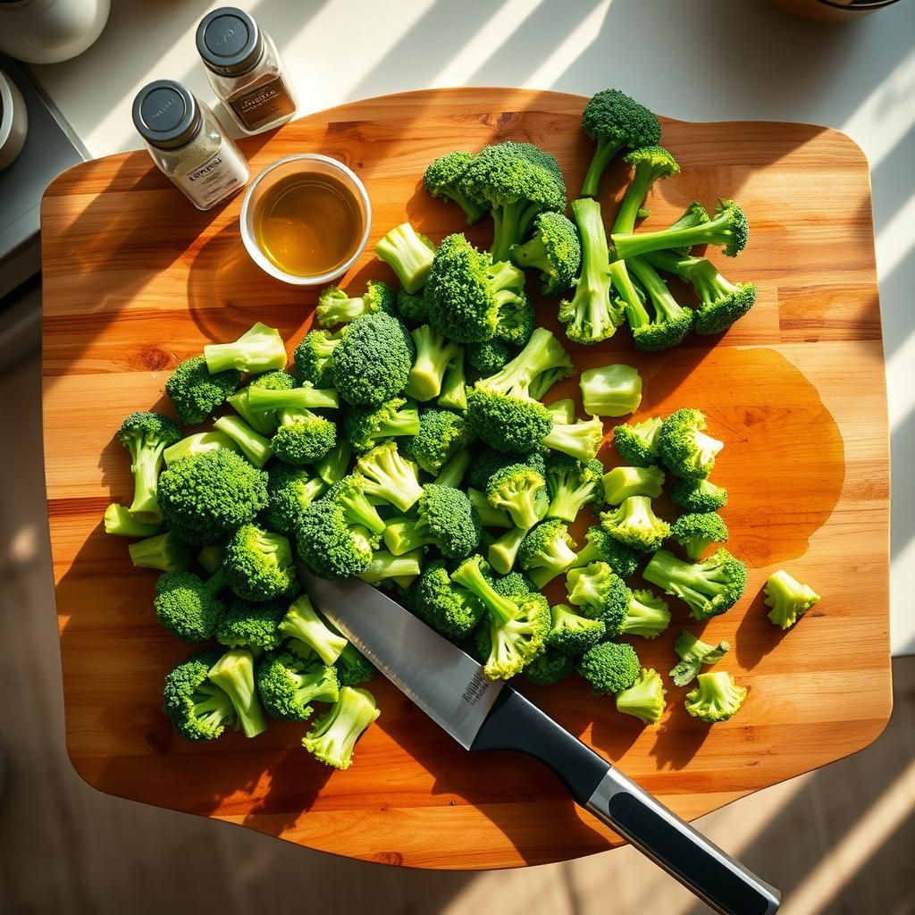 Preparation of Fresh Broccoli