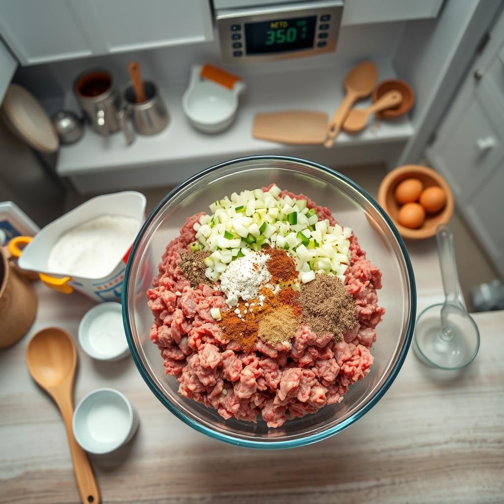 Preparation of the Meat Mixture