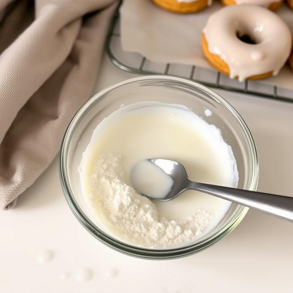 Preparing Erythritol Glaze