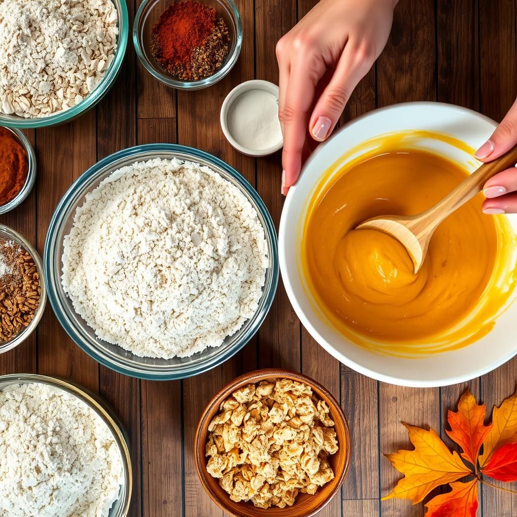 Mixing Wet and Dry Ingredients