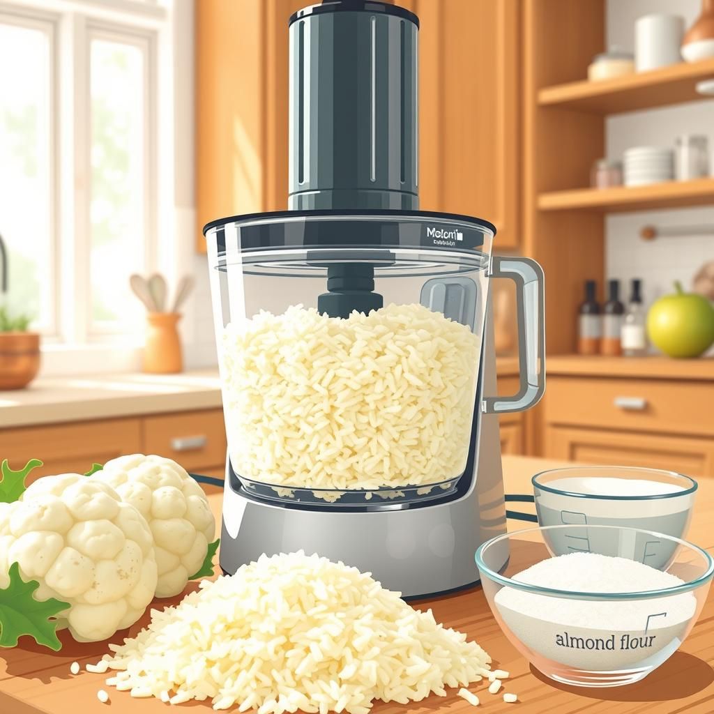 Processing the Cauliflower