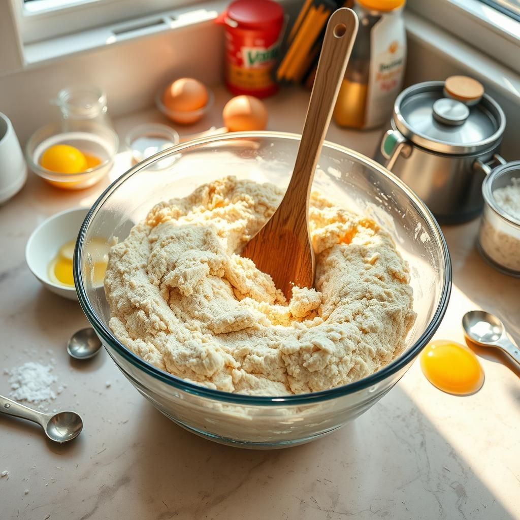 Psyllium Husk Bread Baking Process