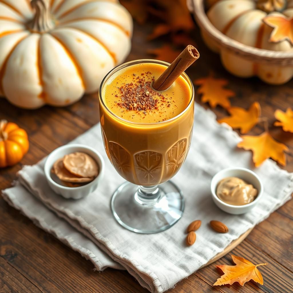 Pumpkin Spice Smoothie Delight - Final dish photo