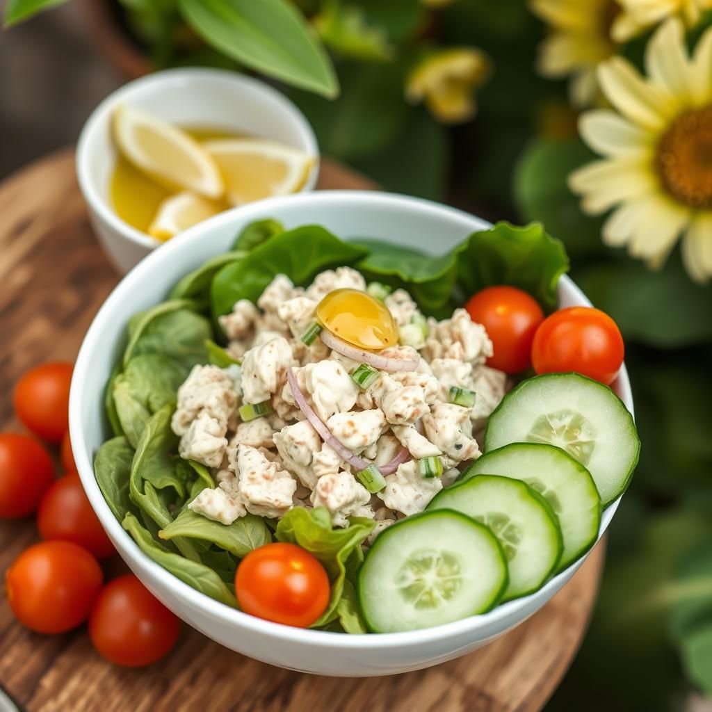 Refreshing Tuna Salad Bowl