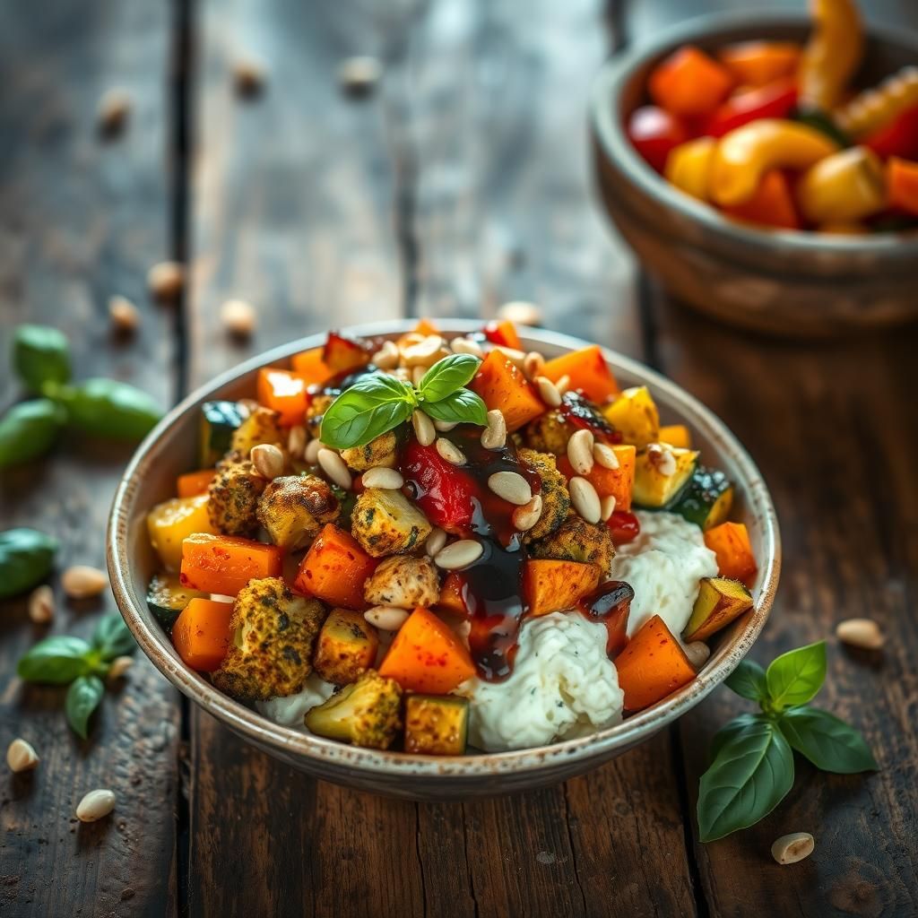Roasted Vegetable Medley Bowl