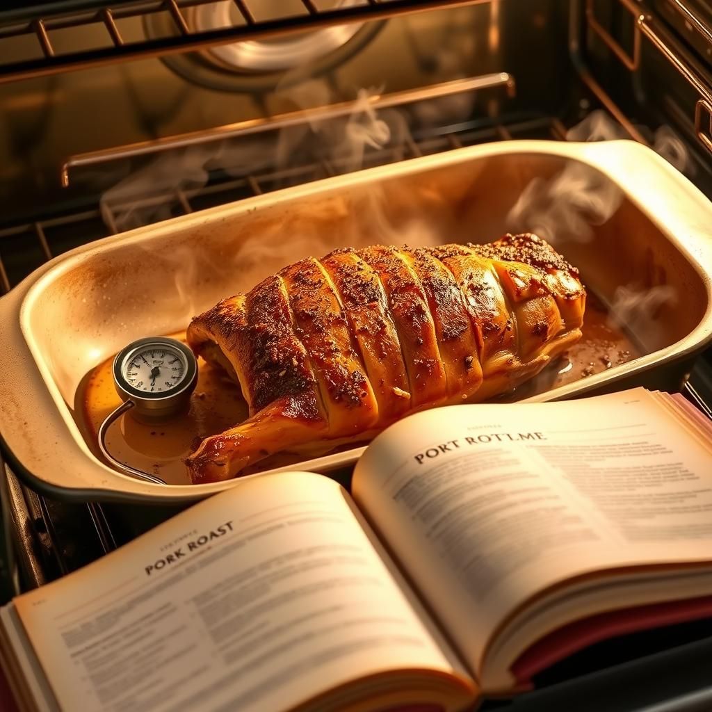 Roasting the Pork Loin in the Oven