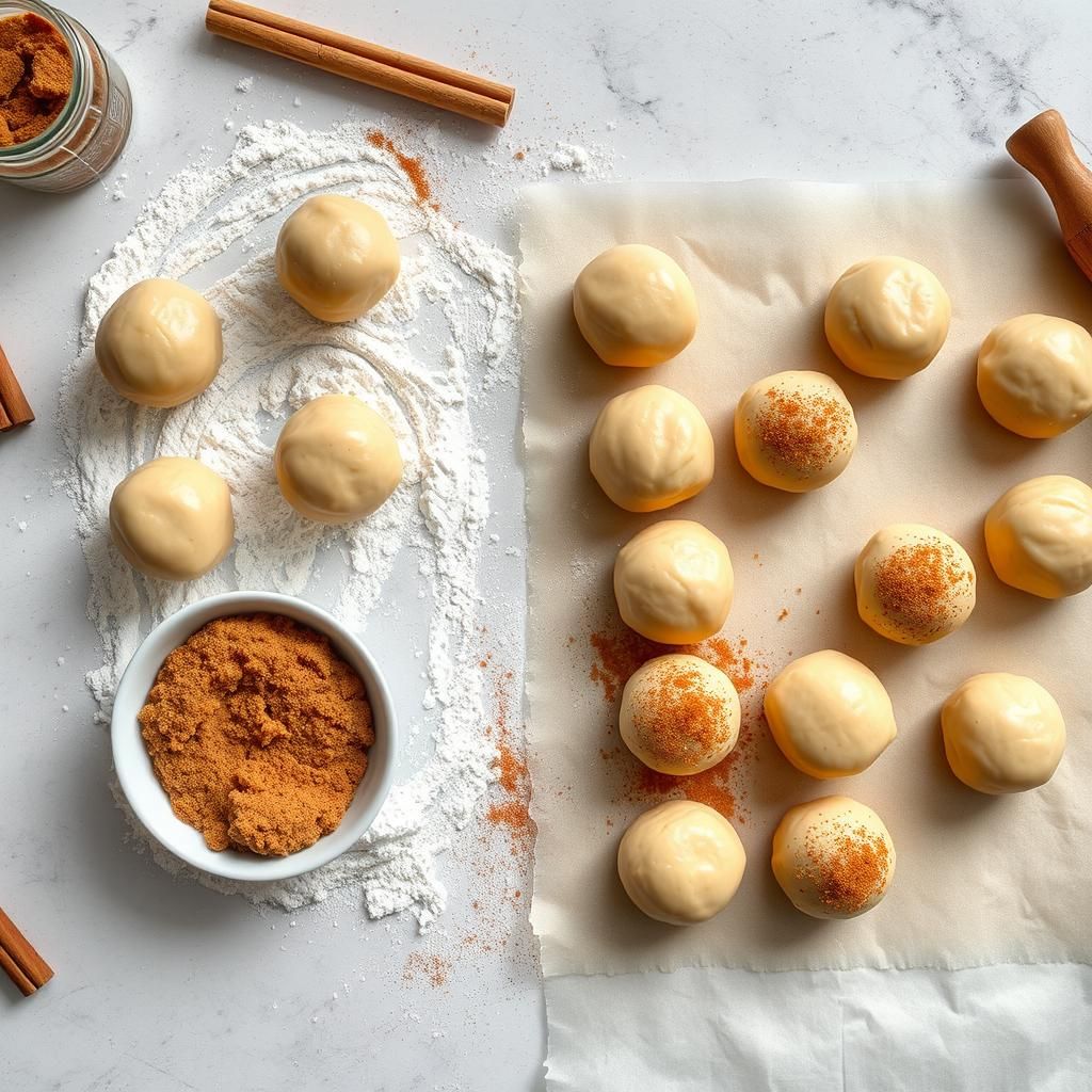 Rolling Keto Cookie Dough
