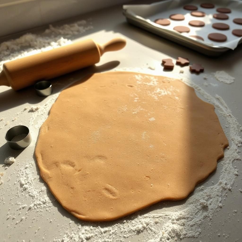 Rolling Out Cookie Dough