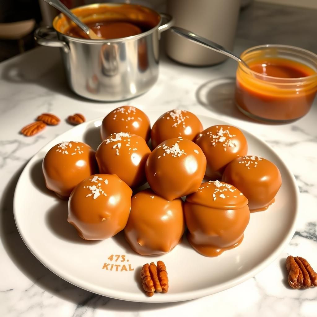 Salted Caramel Fat Bombs