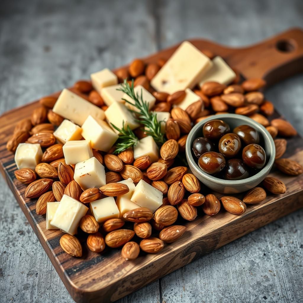 Satisfying Keto Snack Presentation