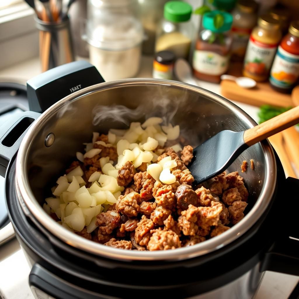 Sautéing Ingredients in the Instant Pot