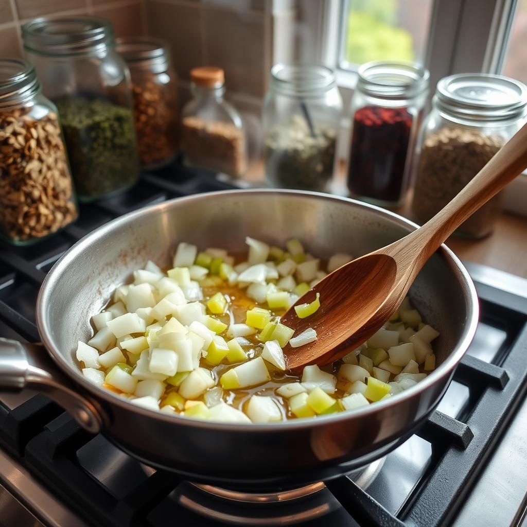 Sauteing Vegetables
