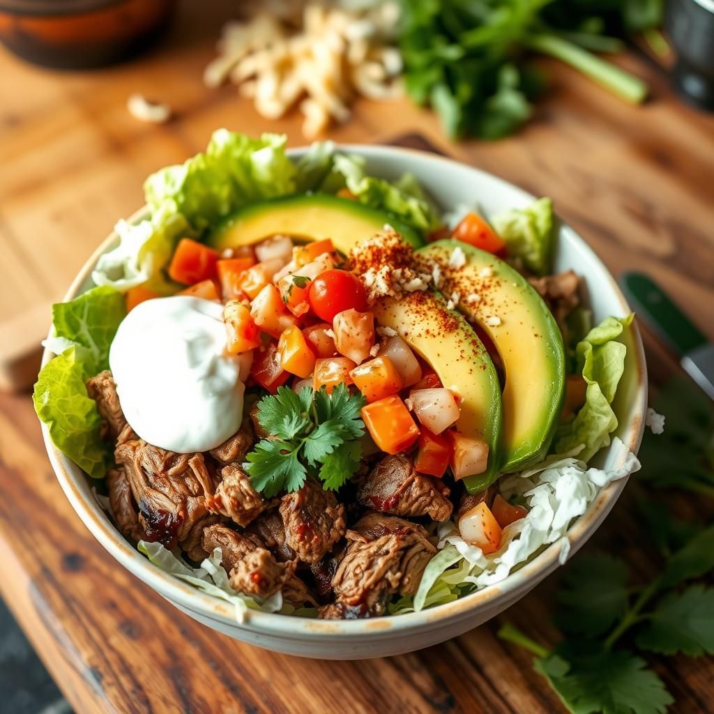 Savory Hearty Pork Bowl