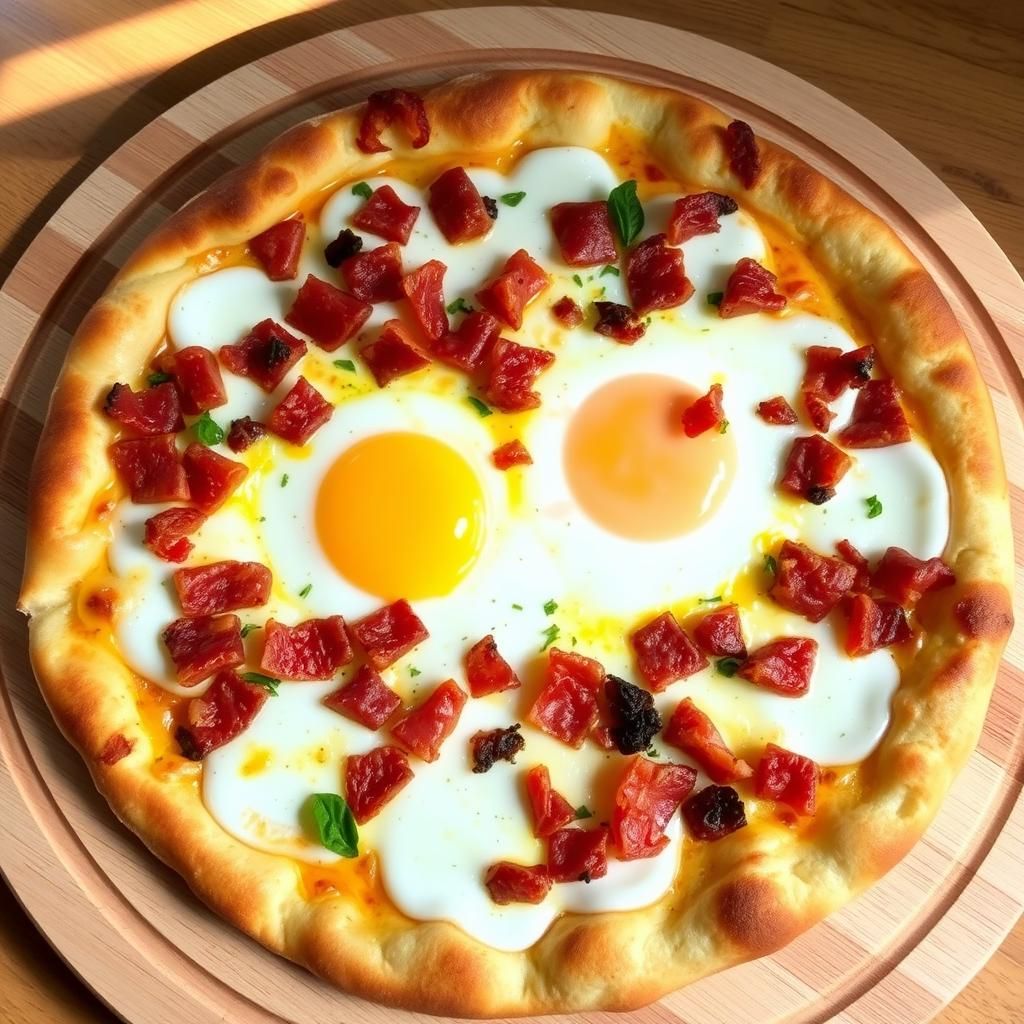 Keto Breakfast Pizza