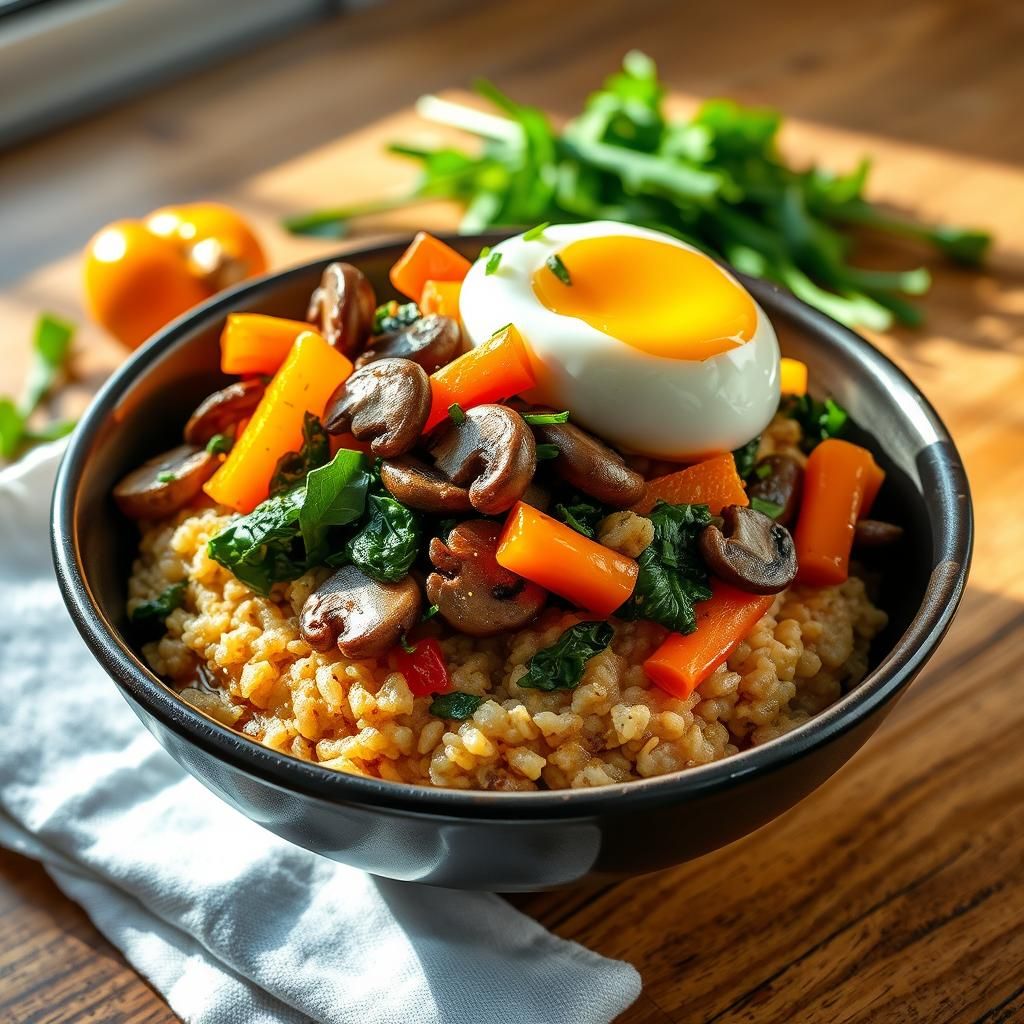 Savory Oatmeal Bowl