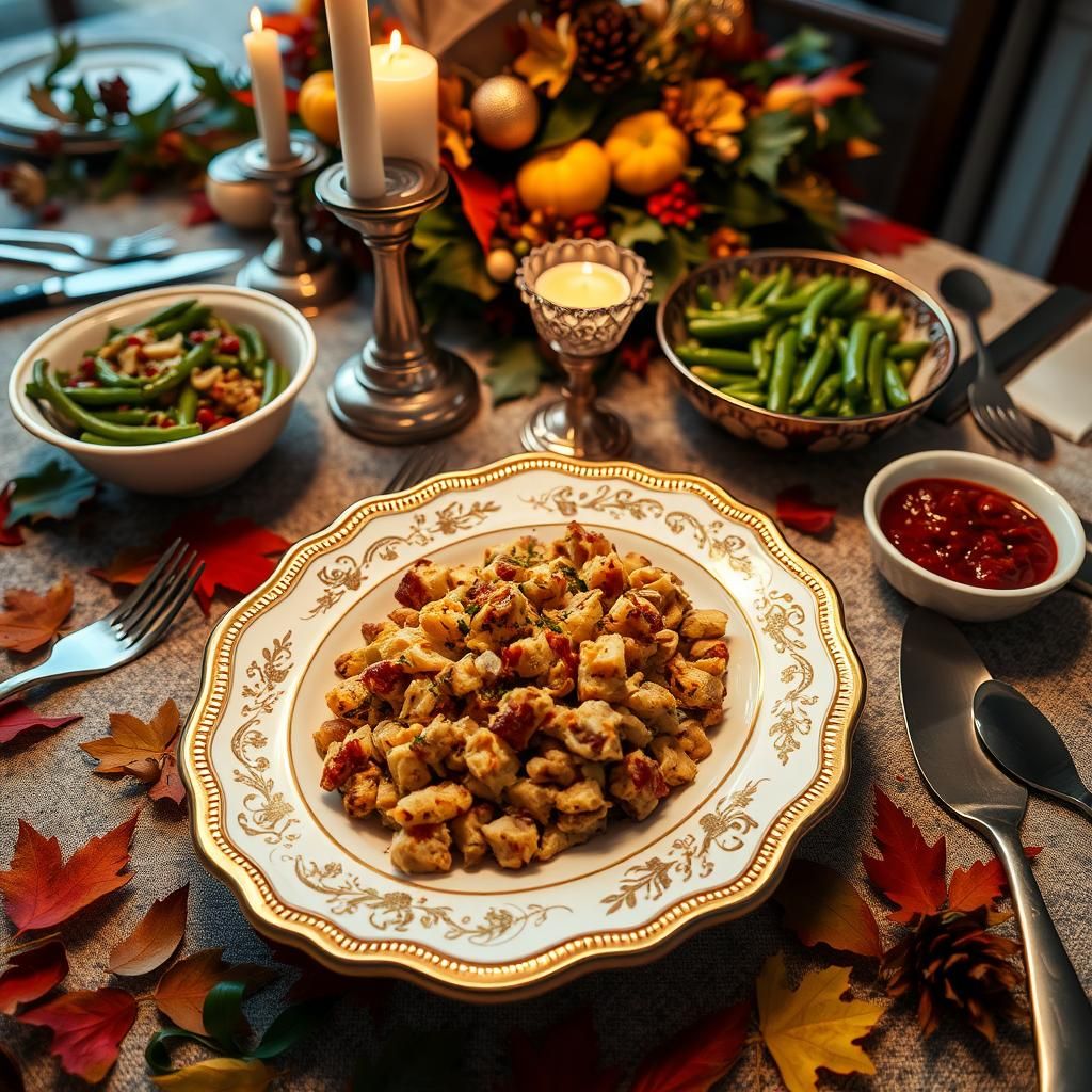 Serving Keto Stuffing