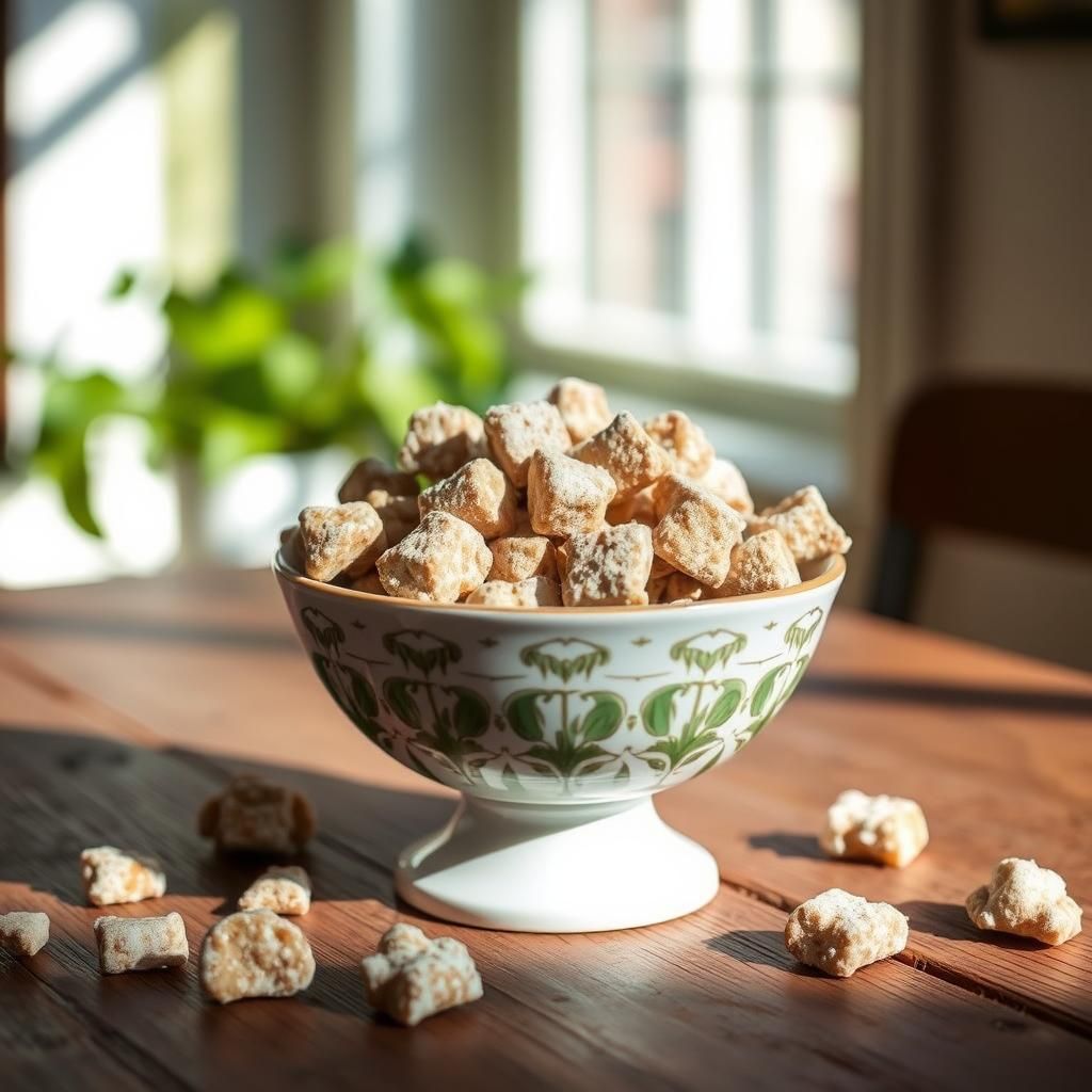 Serving Suggestion for Low-Carb Puppy Chow