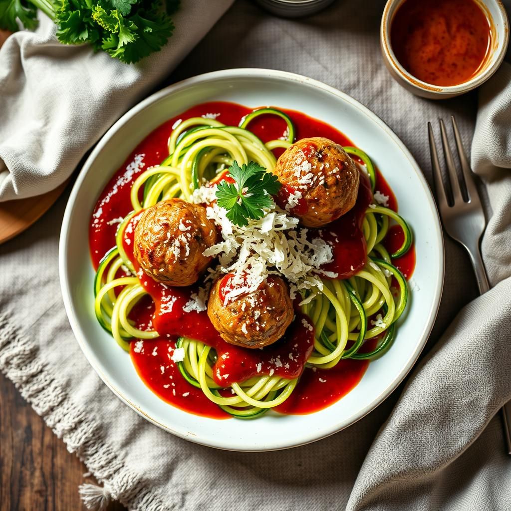 Serving Suggestions for Keto Ricotta Meatballs
