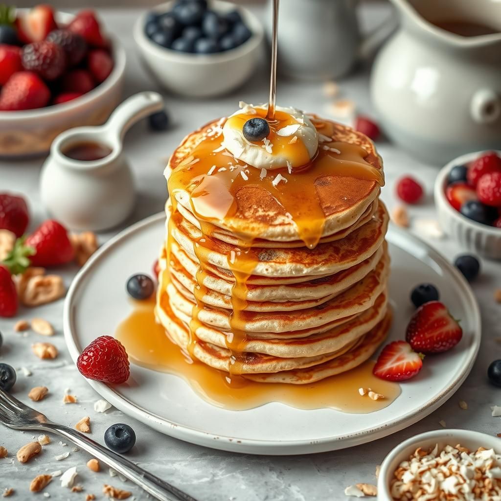 Serving the Pancakes