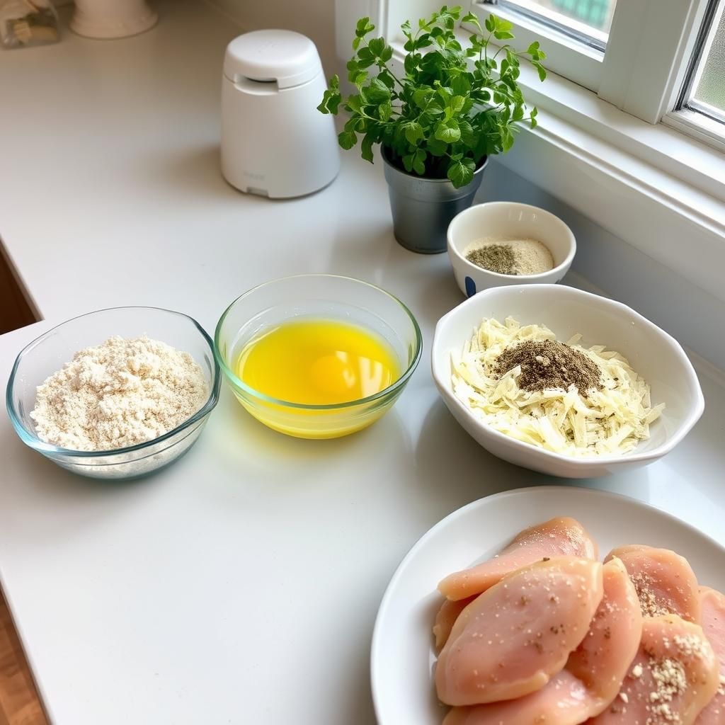 Setting Up the Breading Station