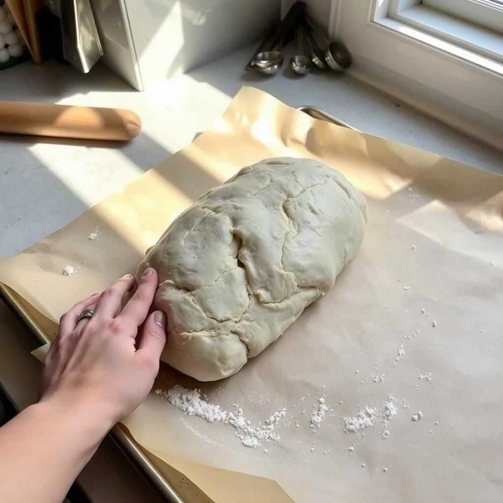 Shaping the Dough - Cooking process photo (Step 5: Shape the Dough)