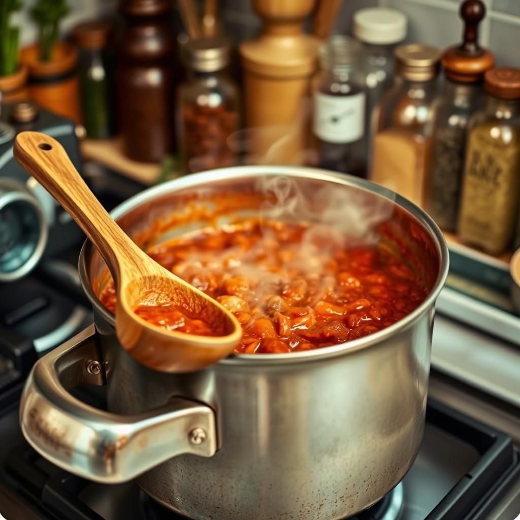 Step 5: Simmering