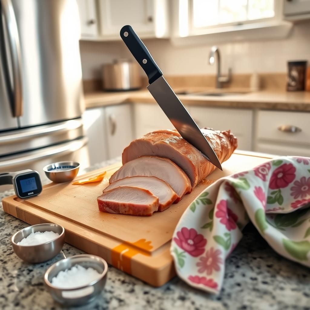 Slicing Pork Tenderloin