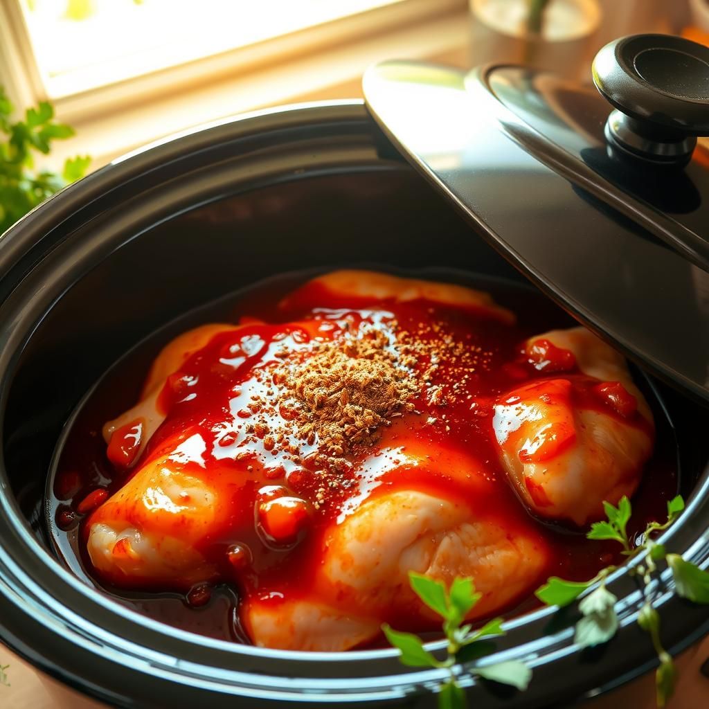 Slow Cooker with Chicken