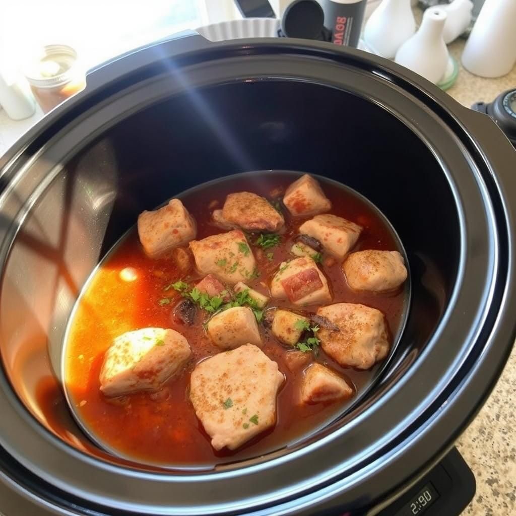 Slow Cook the Carnitas