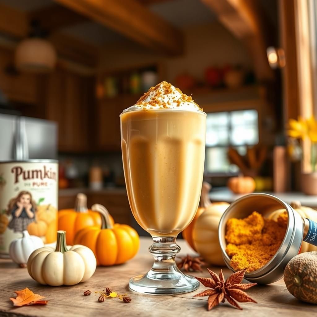 Spiced Pumpkin Keto Shake Seasonal Delight