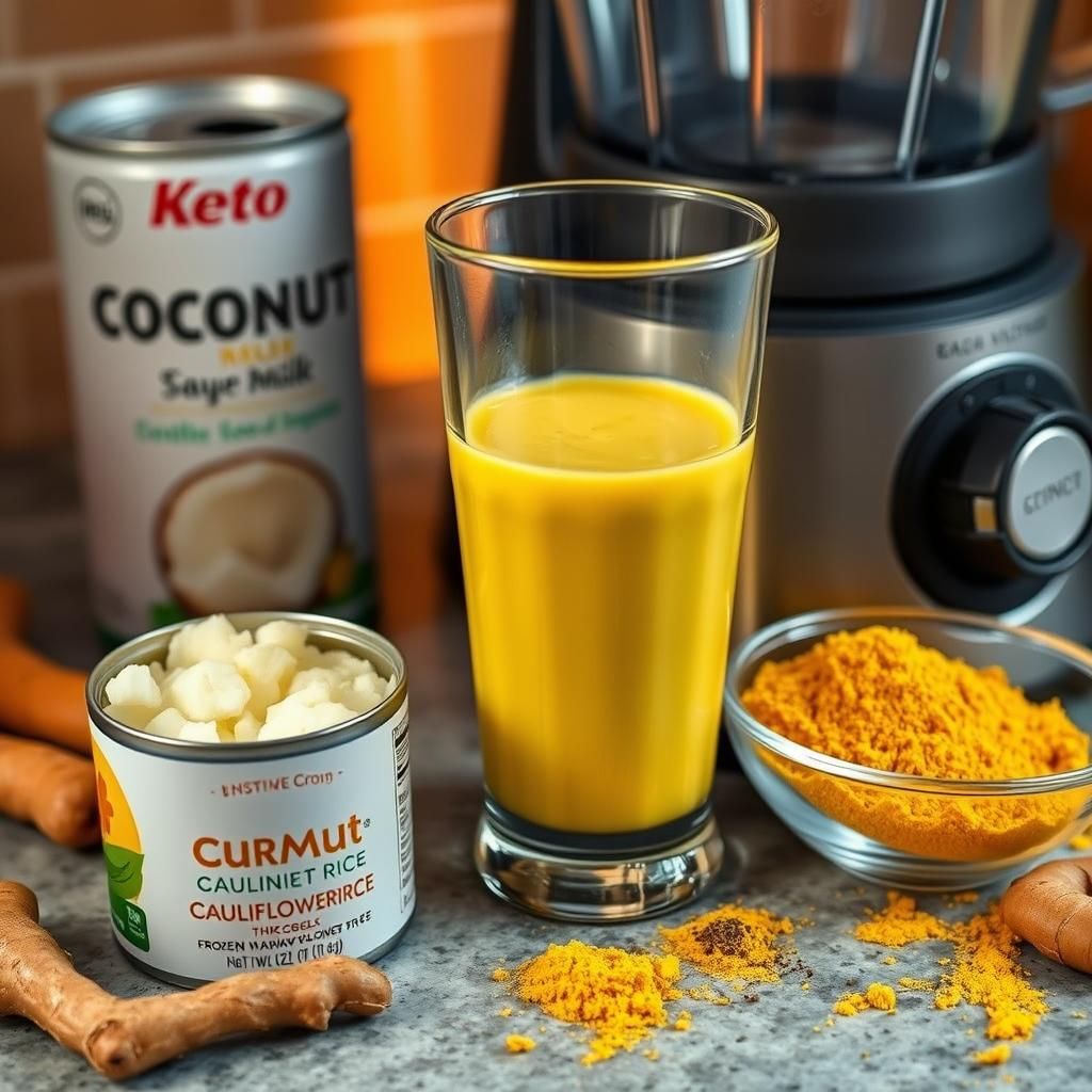 Spicy Turmeric Fat Burner Smoothie - Ingredients photo