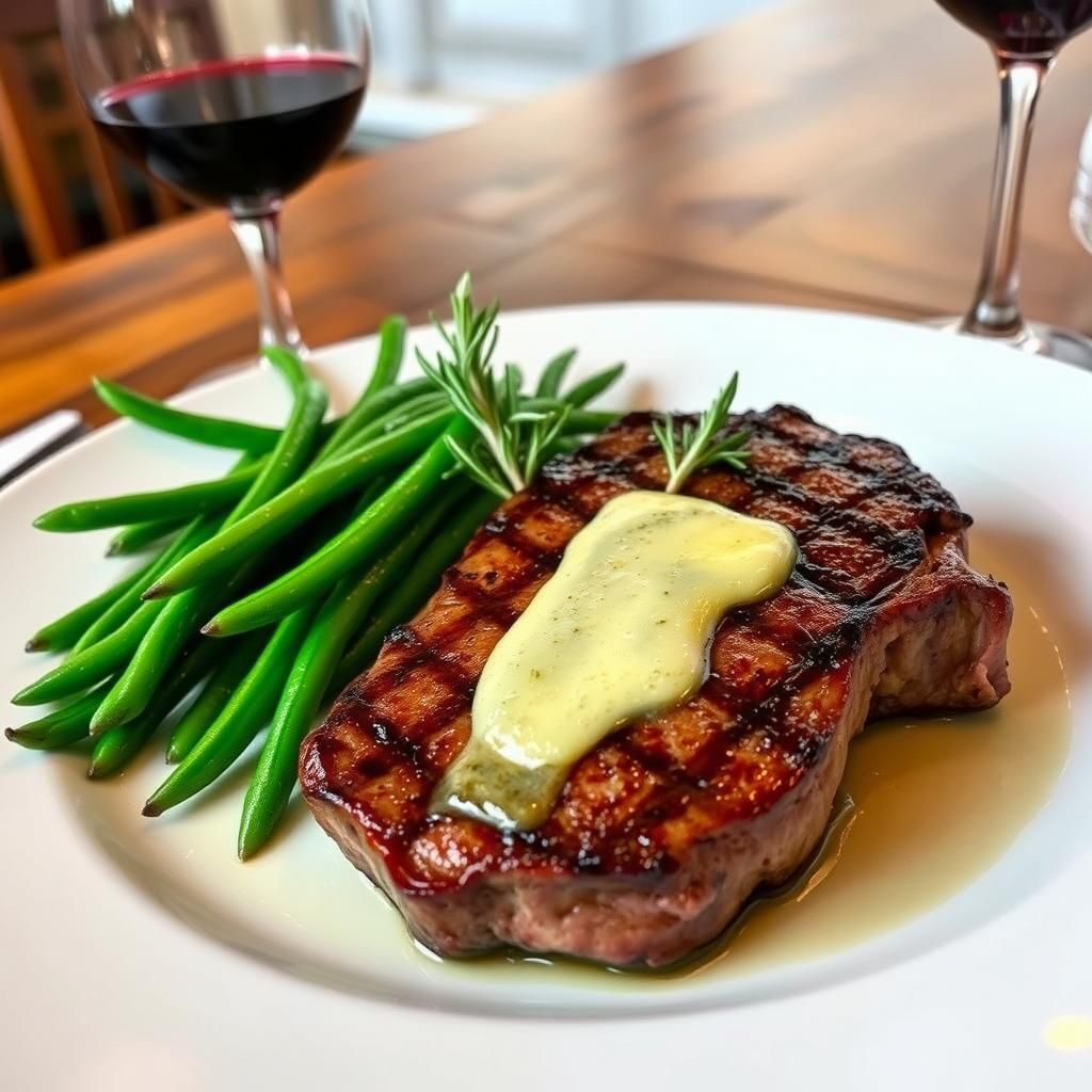 Steak with Garlic Butter