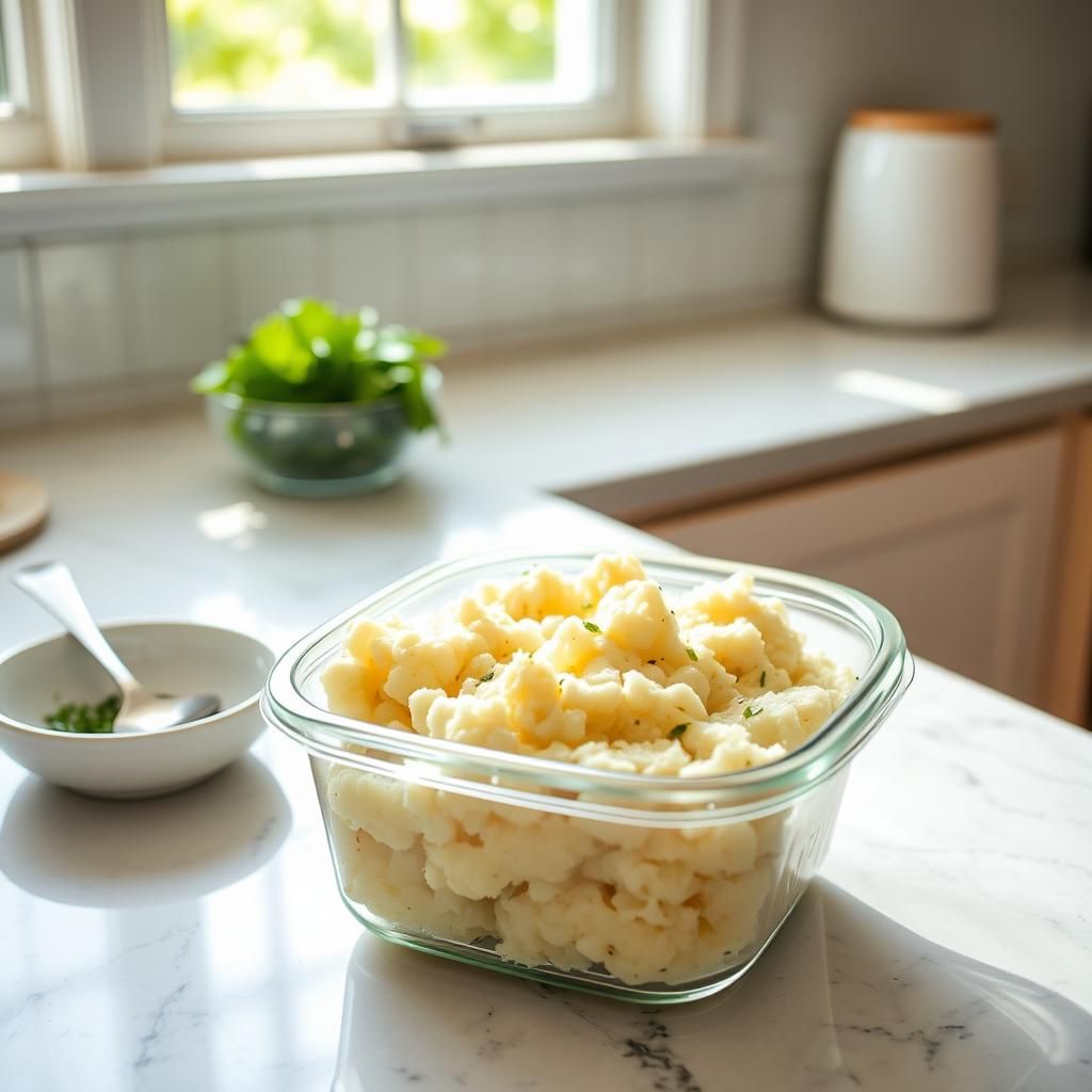 Storing Leftover Mashed Cauliflower