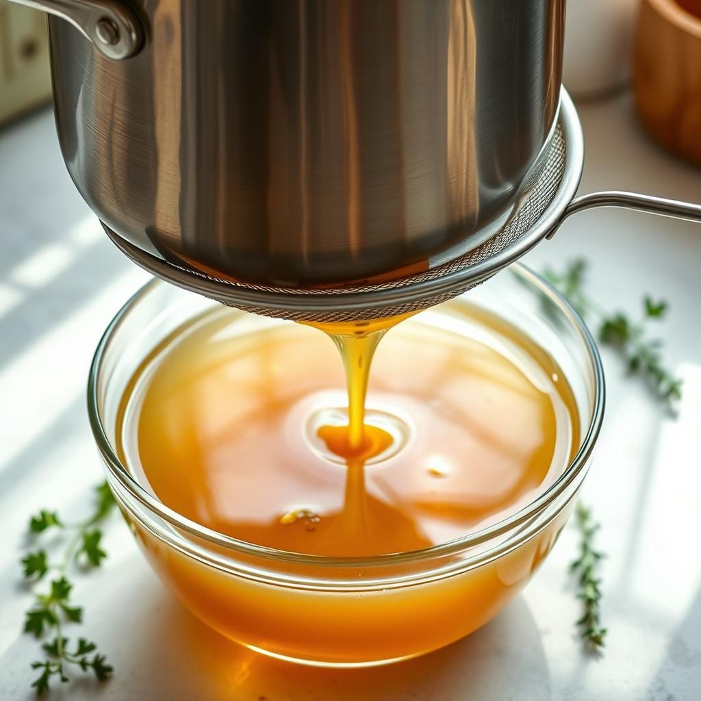 Straining the Broth