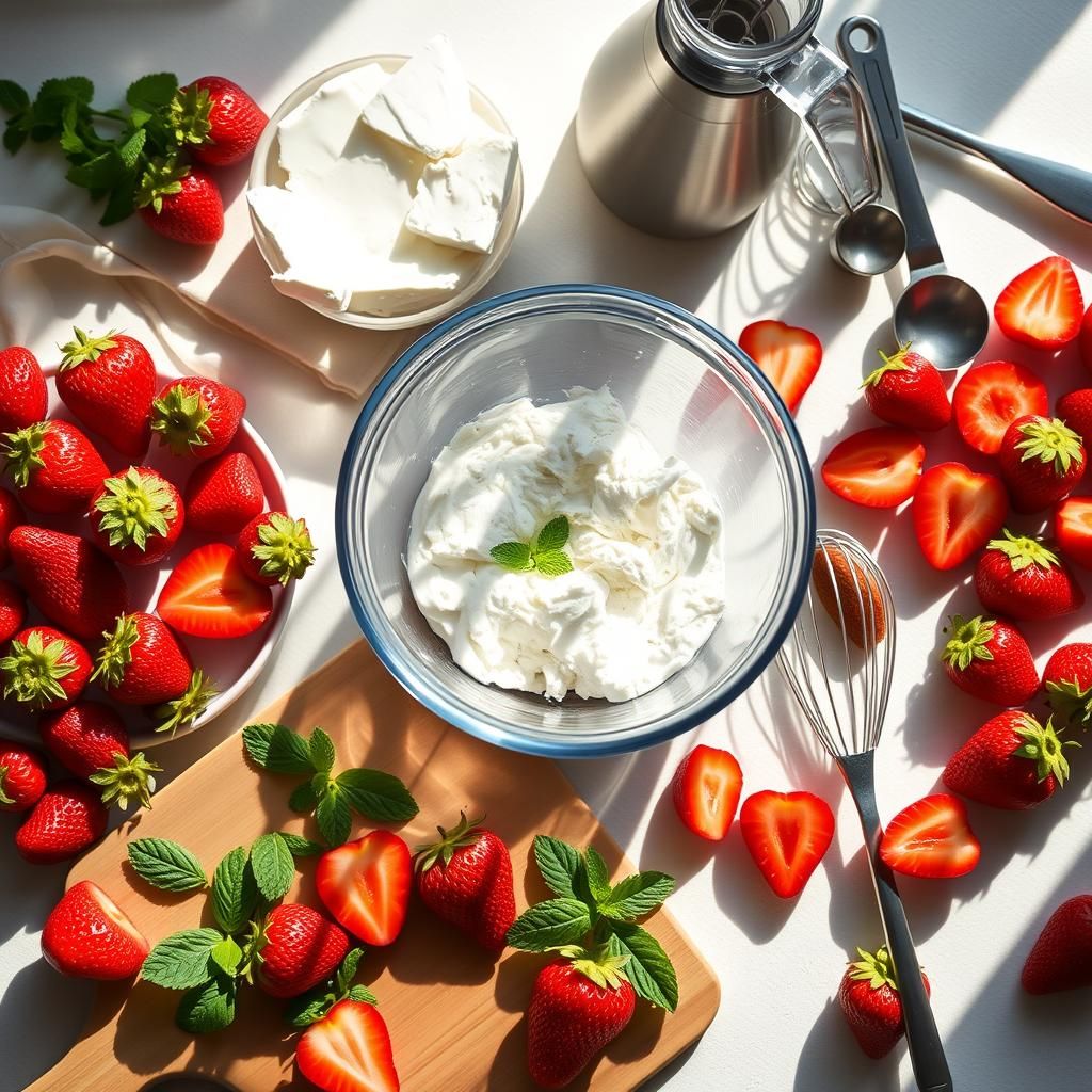 Strawberry Delight Preparation